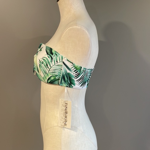 NWT TiniBikini Tropical Bikini Top. XL - Picture 3 of 9
